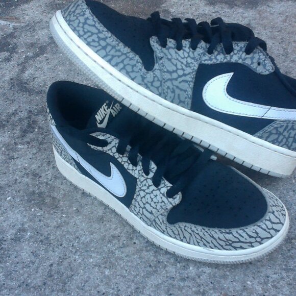 Jordan 1 Og low cement size 7 - Picture 5 of 6